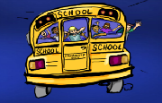 school bus hidden object